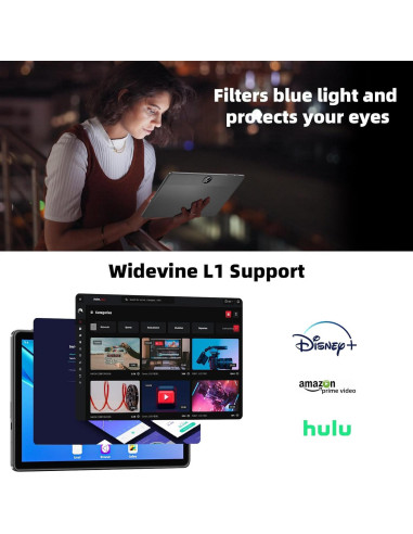 Tableta Android 14 EHFiDC C5 11" 12GB RAM 128GB ROM Azul