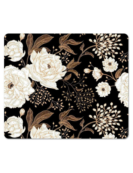 Alfombrilla de Ratón Floral Genérico Peonías y Rosas 24.1x20.1cm Alfombrilla de Ratón Floral Genérico Peonías y Rosas 24.1x20.1cm