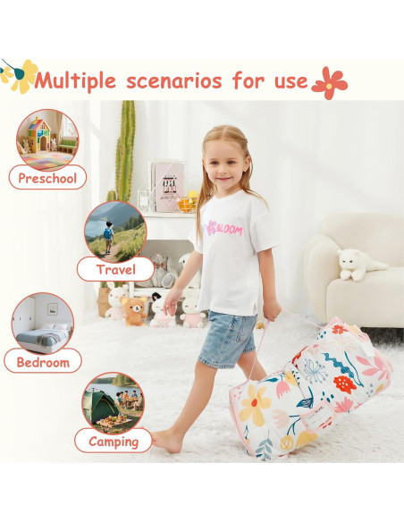 Esteras de Siesta Softan para Niños con Almohada y Manta Esteras de Siesta Softan para Niños con Almohada y Manta