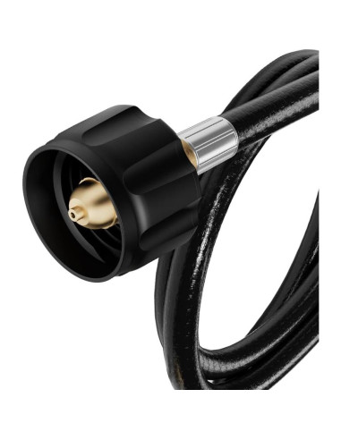 Manguera de Propano 5FT Empava con Adaptador QCC1 para Tanques 20 lb