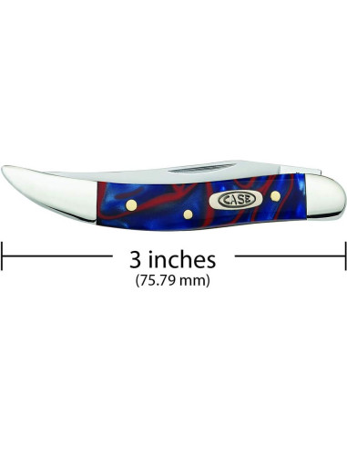 Cuchillo de bolsillo Case Patriot Kirinite 7.62 cm Acero Inoxidable
