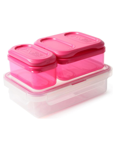Conjunto de Comidas Bento Arctic Zone 8 Piezas Rosa 7.59 Tazas Conjunto de Comidas Bento Arctic Zone 8 Piezas Rosa 7.59 Tazas
