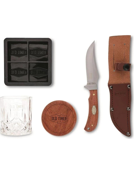 Juego de Regalo Schrade Sharp Finger con Vaso y Accesorios Juego de Regalo Schrade Sharp Finger con Vaso y Accesorios