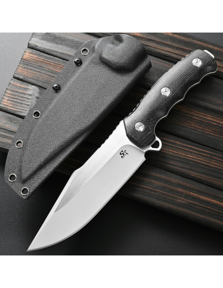 Cuchillo Fijo Sitivien ST30 Acero Sleipner Mango Micarta 29.6 cm Cuchillo Fijo Sitivien ST30 Acero Sleipner Mango Micarta 29.6 cm