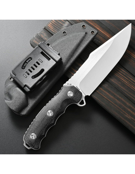 Cuchillo Fijo Sitivien ST30 Acero Sleipner Mango Micarta 29.6 cm Cuchillo Fijo Sitivien ST30 Acero Sleipner Mango Micarta 29.6 cm