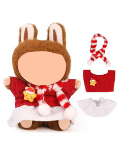 Conjunto de Ropa de Muñeca XMBYGY para 17/15cm - Kawaii