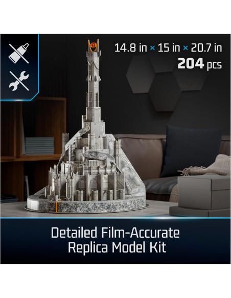 Kit de Modelo 4D Build Barad-Dur Ojo de Sauron 204 Pzs Kit de Modelo 4D Build Barad-Dur Ojo de Sauron 204 Pzs