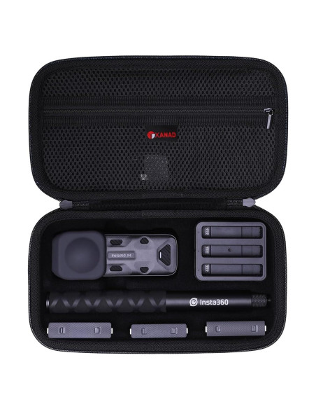 Funda Dura XANAD para Cámara de Acción Insta360 X5/X4/X3/X2 Impermeable Funda Dura XANAD para Cámara de Acción Insta360 X5/X4/X3/X2 Impermeable
