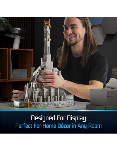 Kit de Modelo 4D Build Barad-Dur Ojo de Sauron 204 Pzs