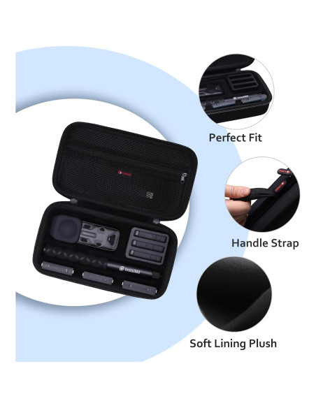 Funda Dura XANAD para Cámara de Acción Insta360 X5/X4/X3/X2 Impermeable Funda Dura XANAD para Cámara de Acción Insta360 X5/X4/X3/X2 Impermeable