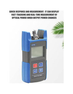 Medidor de Potencia Óptica Veimeitk VMT-TL510 -70 a +10 dBm 2