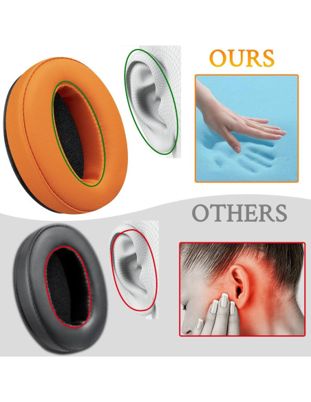Almohadillas de Reemplazo SOULWIT para Sennheiser HD 4.50BT - Naranja Almohadillas de Reemplazo SOULWIT para Sennheiser HD 4.50BT - Naranja