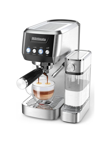Máquina de Espresso MAttinata Mattino Ultra 20 Bar con Espumador