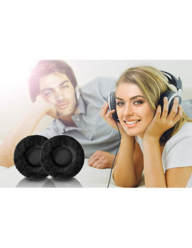 Almohadillas de Repuesto LTYIVABHTTW para Auriculares Terciopelo