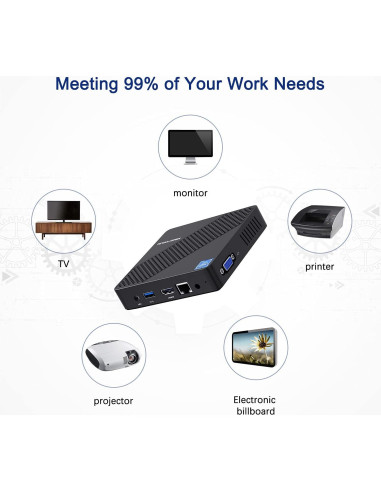 Mini PC KODLIX N40 Celeron 2.8GHz 4GB/64GB UHD 4K