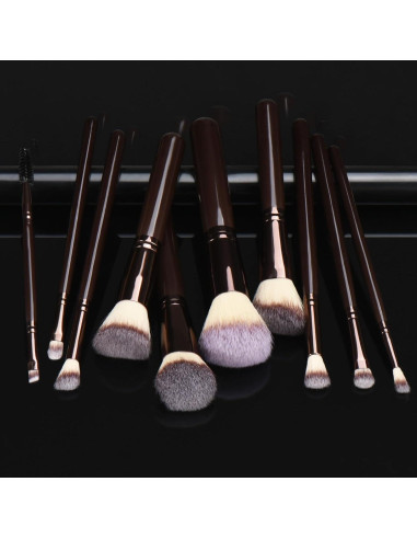 Conjunto de Pinceles y Esponjas de Maquillaje Yujie - 20 Piezas