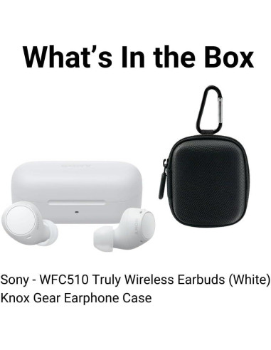 Auriculares Inalámbricos Sony WF-C510 con Estuche Blanco