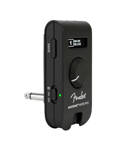 Amplificador de auriculares Fender Mustang Micro Plus - Bluetooth, 50 efectos
