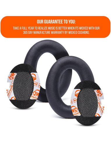 Almohadillas de Reemplazo Wicked Cushions para Auriculares Bose QC15 - Comodidad y Sonido Mejorados