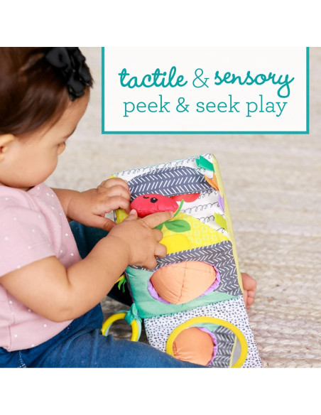 Cubo de Descubrimiento Sensorial Infantino 3M+ Espejo y Sonidos Cubo de Descubrimiento Sensorial Infantino 3M+ Espejo y Sonidos