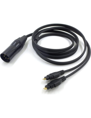 Cable Balanceado XLR 4Pin Saipomor 1.5m para Auriculares Sennheiser