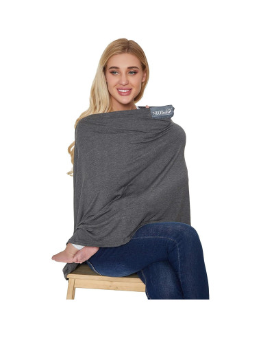 Cubierta de Lactancia NeoTech Care Baby 100% Modal Gris