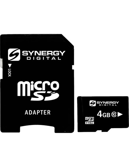 Tarjeta de Memoria Micro SDHC 4GB Synergy Digital Clase 10 Tarjeta de Memoria Micro SDHC 4GB Synergy Digital Clase 10