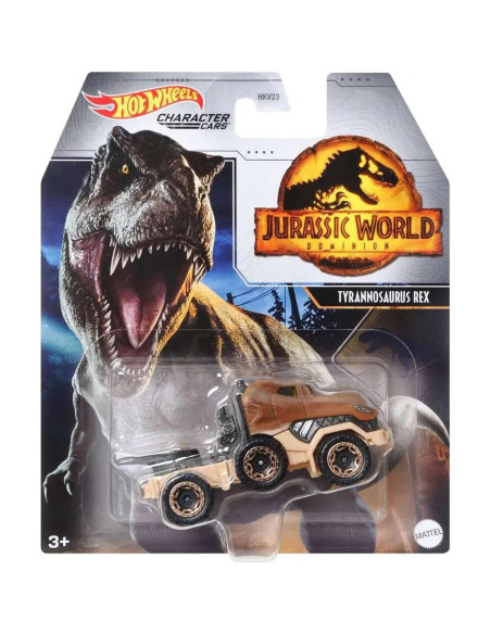 Juego de 4 Vehículos Hot Wheels Jurassic World - Mattel Juego de 4 Vehículos Hot Wheels Jurassic World - Mattel