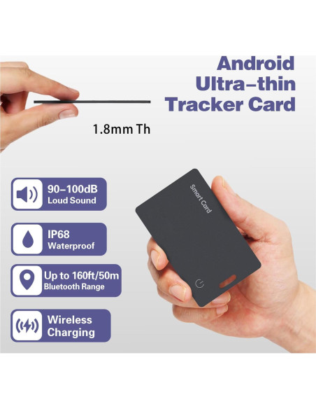 Rastreador de Cartera Reyke K2 Bluetooth Android IP68 Rastreador de Cartera Reyke K2 Bluetooth Android IP68