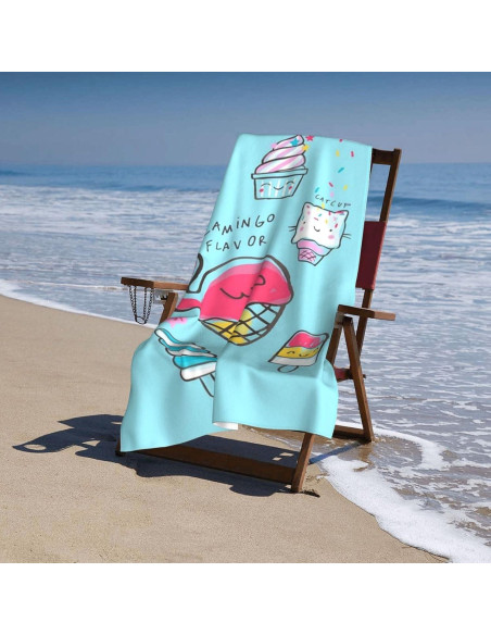 Toalla de Playa LMKLOP Microfibra 76x152 cm Secado Rápido Toalla de Playa LMKLOP Microfibra 76x152 cm Secado Rápido