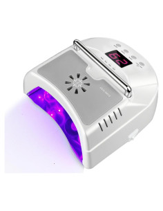 Lámpara de Uñas Inalámbrica OBEGOO UV LED 5200mAh Blanco