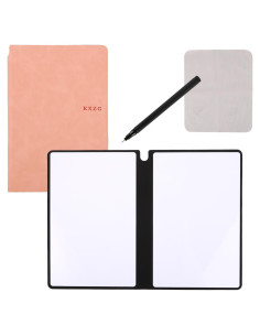 Cuaderno Borrable Reutilizable NQEUEPN A5 Rosa 24x16.5 cm