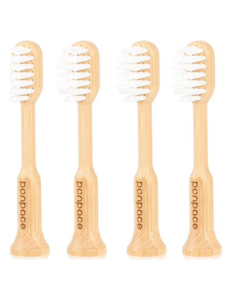 Cabezas de cepillo de dientes de bambú Ponpace para Gleem Cabezas de cepillo de dientes de bambú Ponpace para Gleem
