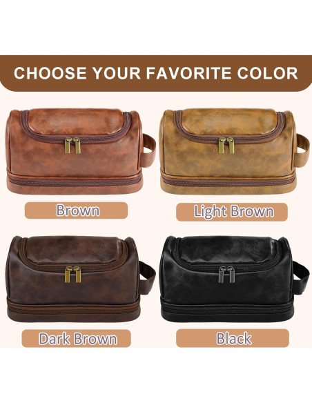 Bolsa de Aseo Personalizada para Hombres Ingifta - 28.4x12.5x17 cm Bolsa de Aseo Personalizada para Hombres Ingifta - 28.4x12.5x17 cm