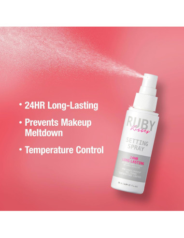 Spray Fijador Ruby Kisses 50 ml 24hr Larga Duración
