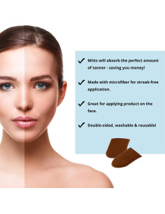 Kit de Bronceado Completo Tan Physics - 6 Piezas con Mitones 2