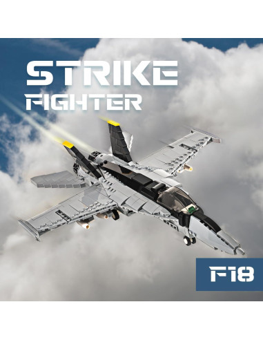 Set de Bloques de Construcción DAHONPA F/A-18E 700 Piezas