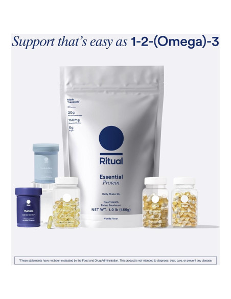 Omega 3 Vegano Ritual 500mg DHA EPA 30 Cápsulas Omega 3 Vegano Ritual 500mg DHA EPA 30 Cápsulas