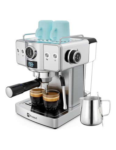 Máquina de Espresso Frossvt EM3205 20 Bar 1.8L con Espumador