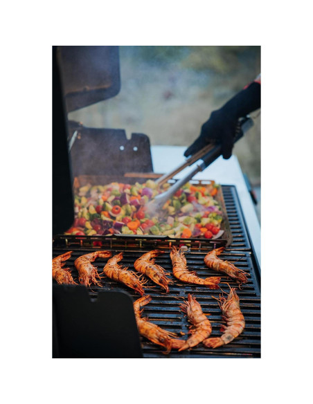 Cesta de Asado Weber Crafted 44.1x41.6 cm - Acero Inoxidable Cesta de Asado Weber Crafted 44.1x41.6 cm - Acero Inoxidable