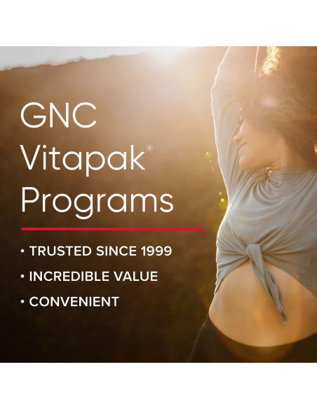 Vitapak GNC para Menopausia - 30 Paquetes Diarios, Soporte Hormonal Vitapak GNC para Menopausia - 30 Paquetes Diarios, Soporte Hormonal