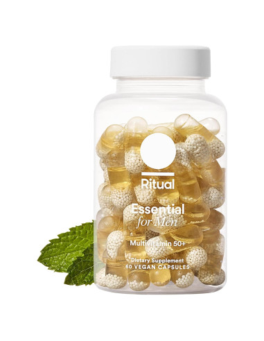 Multivitamina Vegana Ritual para Hombres 50+, Omega-3 DHA