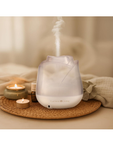 Difusor de Aceite Esencial Earnest Living 150 ml Blanco