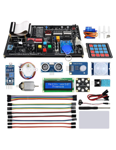 Kit de Proyectos FREENOVE para Raspberry Pi 5 y 400, 132 Proyectos