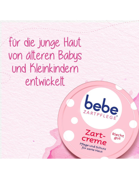 Crema para Bebés Zartcreme 150ml - Cuidado Suave Piel Crema para Bebés Zartcreme 150ml - Cuidado Suave Piel