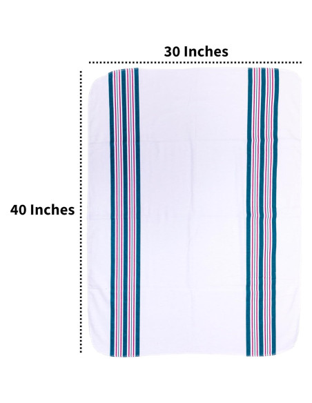 Mantas de Recepción para Bebés Vakly - 100% Algodón, 3 Unidades Mantas de Recepción para Bebés Vakly - 100% Algodón, 3 Unidades