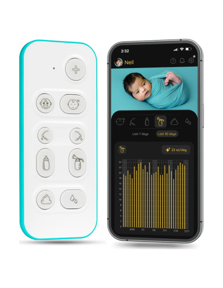 Monitor de Bebé Inteligente Nubo - Seguimiento de Sueño y Alimentación Monitor de Bebé Inteligente Nubo - Seguimiento de Sueño y Alimentación