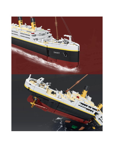 Bloques de Construcción Titanic dOvOb 2022 Piezas 68.58 cm
