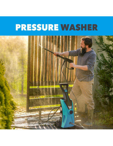 Lavadora a Presión Eléctrica Pulsar PWE2001V 2000 PSI Portátil