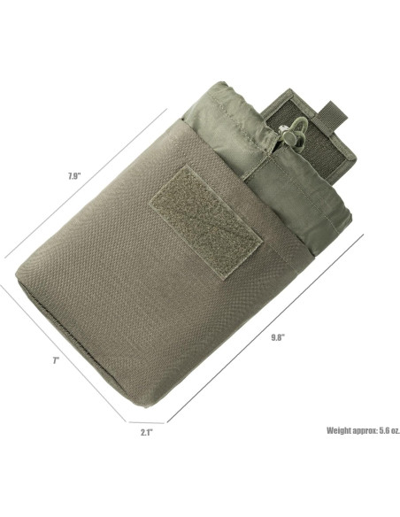Bolsa de Recuperación MOLLE Dotacty Verde Ranger Plegable Bolsa de Recuperación MOLLE Dotacty Verde Ranger Plegable
